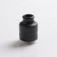 Authentic Damn Vape Mongrel RDA Rebuildable Dripping Vape Atomizer - Matte Black, 25.4mm / 26mm, with BF Pin + Spare Top Cap