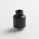 Authentic Damn Mongrel RDA Rebuildable Dripping Atomizer - Matte Black, 25.4mm / 26mm, with BF Pin + Spare Top Cap