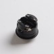 Authentic Damn Vape Mongrel RDA Rebuildable Dripping Vape Atomizer - Matte Black, 25.4mm / 26mm, with BF Pin + Spare Top Cap