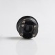 Authentic Damn Vape Mongrel RDA Rebuildable Dripping Vape Atomizer - Matte Black, 25.4mm / 26mm, with BF Pin + Spare Top Cap