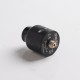 Authentic Damn Vape Mongrel RDA Rebuildable Dripping Vape Atomizer - Matte Black, 25.4mm / 26mm, with BF Pin + Spare Top Cap