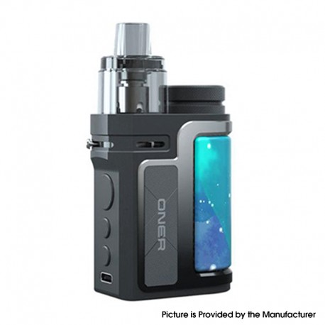 Authentic OBS Oner 80W VW Pod System Kit - Aurora Cyan, 5~80W, Side-by-Side, 1 x 18650, 5.0ml Pod Cartridge, 0.4ohm /0.2ohm