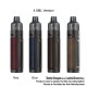 Authentic Eleaf iSolo R 30W 1800mAh Pod System Starter Kit - Red, VW 1~30W, 4.5ml Pod Cartridge, 0.4ohm / 0.8ohm