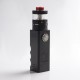 Authentic Steam Crave Aromamizer Titan V1.5 VV Box Mod + Titan V2 RDTA Combo Kit - Black, 0.1~8.4V, 4 x 18650, 20ml / 32ml