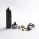 Authentic Vapefly Optima Pod System 80W Pod System Vape Mod Kit - Black, 3.5ml Pod Cartridge, 5~80W, 1 x 18650