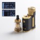 Authentic Mechlyfe x Fallout Vape x Mrjustright1 Paramour SBS Mod + XRP RTA Advanced Kit - Black Golden, 5~80W, 3.5ml, 24mm Dia