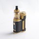 Authentic Mechlyfe x Fallout Vape x Mrjustright1 Paramour SBS Mod + XRP RTA Advanced Kit - Black Golden, 5~80W, 3.5ml, 24mm Dia