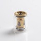 Authentic MECHLYFE x Fallout Vape XRP RTA Advanced Kit - Golden, 3.5ml, 24mm Diameter, with DL Post + PNP Bridge