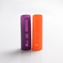 Authentic Green Fire Falcon Dry Herb Silicone Sleeve - Orange + Purple (2 PCS)