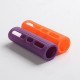 Authentic Green Fire Falcon Dry Herb Silicone Sleeve - Orange + Purple (2 PCS)