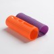 Authentic Green Fire Falcon Dry Herb Silicone Sleeve - Orange + Purple (2 PCS)