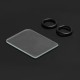 SXK Replacement Tank Cover Plate + O-rings for Billet Box Exocet Mod - Glass + Silicone