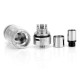 Authentic Ehpro Billow V2 RTA Rebuildable Tank Atomizer - Silver, Stainless Steel + Glass, 5mL