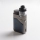 Authentic Vaporesso Swag PX80 Kit 80W Box Mod + Swag 4ml Pod Tank - Gunmetal Grey, 5~80W, Axon Chip, 1 x 18650, 0.2ohm / 0.3ohm