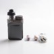 Authentic Vaporesso Swag PX80 Kit 80W Box Mod + Swag 4ml Pod Tank - Gunmetal Grey, 5~80W, Axon Chip, 1 x 18650, 0.2ohm / 0.3ohm