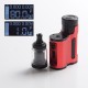 Authentic Mechlyfe x Fallout Vape x Mrjustright1 Paramour SBS Mod + XRP RTA Basic Kit - Red Black, 5~80W, 3.5ml, 24mm Diameter