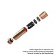 Authentic Hellvape Trishul V2 Semi-Mech Mechanical Mod - Copper Black, 1 x 18650 / 20700 / 21700