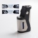 Authentic Kizoku Techmod 80W TC VV VW Variable Wattage Vape Box Mod - Black + Silver, 1 x 18650