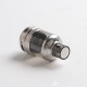 Authentic Voopoo TPP Tank Atomizer - Silver, 5.5ml, Zinc Alloy + PCTG, 0.15ohm / 0.2ohm