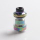 Authentic Gas Mods Cyber RTA Rebuildable Tank Vape Atomizer - Rainbow, Bottom and Side Inlet, 24mm Diameter
