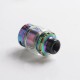 Authentic Gas Mods Cyber RTA Rebuildable Tank Vape Atomizer - Rainbow, Bottom and Side Inlet, 24mm Diameter