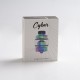 Authentic Gas Mods Cyber RTA Rebuildable Tank Vape Atomizer - Rainbow, Bottom and Side Inlet, 24mm Diameter