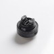 Authentic Gas Mods Cyber RTA Rebuildable Tank Vape Atomizer - Black, Bottom and Side Inlet, 24mm Diameter