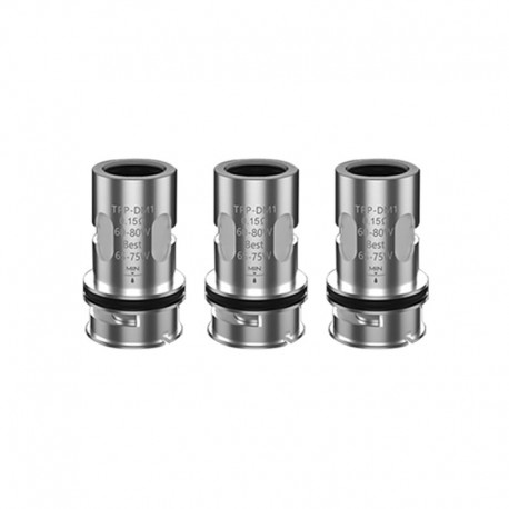 [Ships from Bonded Warehouse] Authentic Voopoo TPP Replacement TPP-DM1 Coil for Drag 3 Kit / TPP Tank - 0.15ohm (60~80W) (3 PCS)