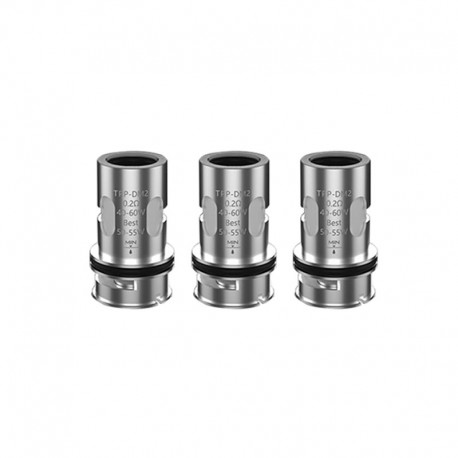 [Ships from Bonded Warehouse] Authentic Voopoo TPP Replacement TPP-DM2 Coil for Drag 3 Kit / TPP Tank Atomizer - 0.2ohm (3 PCS)
