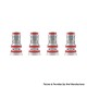 [Ships from Bonded Warehouse] Authentic VandyVape Jackaroo Replacement VVC-120 Mesh Coil Head - 1.2ohm, 7~13W, MTL (4 PCS)