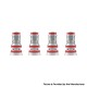 [Ships from Bonded Warehouse] Authentic VandyVape Jackaroo Replacement VVC-120 Mesh Coil Head - 1.2ohm, 7~13W, MTL (4 PCS)