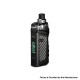 Authentic VandyVape Jackaroo 70W VW Pod System Mod Kit - Carbon Fiber Silver, 2000mAh, 5~70W, 4.5ml Pod Cartridge