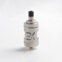 Authentic Fu Exvape Expromizer V5 MTL RTA Rebuildable Tank Atomizer - Polished, 2.0ml, SS + Glass + POM, 23mm Diameter
