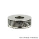 Authentic BP Mods Pioneer MTL / DL RTA Replacement Damascus Top Cap - Silver (1 PC)