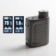 Authentic Eleaf iStick Pico 2 75W VW Variable Wattage Box Mod - Matte Gunmetal, 1~75W, 1 x 18650