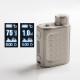 Authentic Eleaf iStick Pico 2 75W VW Variable Wattage Box Mod - Silver, 1~75W, 1 x 18650