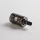 Authentic Fucig Exvape Expromizer V5 MTL RTA Rebuildable Tank Vape Atomizer - Gun Metal, 2.0ml, SS + Glass + POM, 23mm Diameter