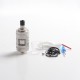 Authentic Fucig Exvape Expromizer V5 MTL RTA Rebuildable Tank Vape Atomizer - Polished, 2.0ml, SS + Glass + POM, 23mm Diameter