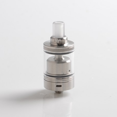 Authentic Koguovape Lamo MTL RTA Rebuildable Tank Atomizer - Silver, 2.0ml, SS316 + Glass, 22mm Diameter