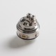 Authentic Koguovape Lamo MTL RTA Rebuildable Tank Vape Atomizer - Silver, 2.0ml, SS316 + Glass, 22mm Diameter