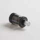 Authentic Koguovape Lamo MTL RTA Rebuildable Tank Vape Atomizer - Black, 2.0ml, SS316 + Glass, 22mm Diameter