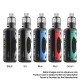 Authentic IJOY Captain Link 100W VW Box Mod + 5.0ml Captain Pod Tank Kit - Green, 5~100W, 1 x 18650 / 21700, Univ S 2.0 Chipset