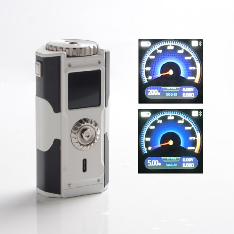 Authentic YIHI T Class 200W TC VW Box Mod - X-Man, 5~200W, 212~572'F, YiHi SX580J Chipset, Bluetooth, 2 x 18650