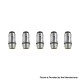 Authentic LostVape UB Lite Pod Kit / Pod Cartridge Replacement UB Lite L3 Coil Head - 0.8ohm, 12~17W, DL (5 PCS)