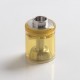 Authentic BP Mods Pioneer MTL / DL RTA Replacement Short Clear Tank Kit - Amber, 2.8ml, PCTG + Stainless Steel