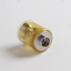 Authentic BP Mods Pioneer MTL / DL RTA Replacement Short Clear Tank Kit - Amber, 2.8ml, PCTG + Stainless Steel