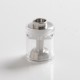 Authentic BP Mods Pioneer MTL / DL RTA Replacement Short Clear Tank Kit - Clear, 2.8ml, PCTG + Stainless Steel