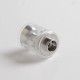 Authentic BP Mods Pioneer MTL / DL RTA Replacement Short Clear Tank Kit - Clear, 2.8ml, PCTG + Stainless Steel