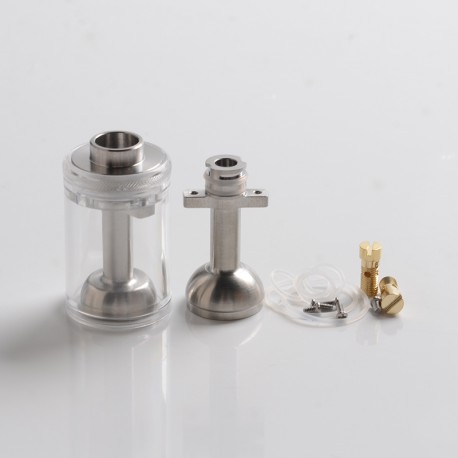 Authentic BP Mods Pioneer MTL / DL RTA Replacement Long Clear Tank Kit - Clear, 4.4ml, PCTG