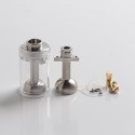 Authentic BP Mods Pioneer MTL / DL RTA Replacement Long Clear Tank Kit - Clear, 4.4ml, PCTG